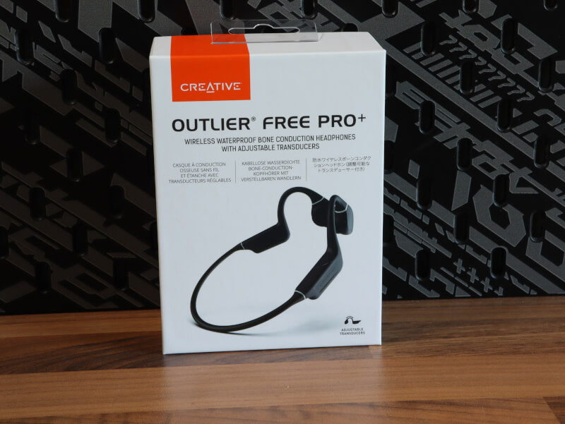 FIT kabelloses Schwimmtraining Bone-Headset Creative Pro+ Kostenlose SNUG IPX8-Leitung Outlier.JPG